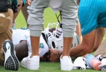 Dolphin RB Alexander Mattison se coloca en la reserva en la temporada después de la cirugía del cuello