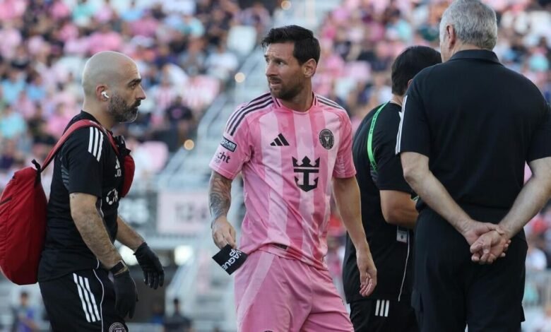 Lionel Messi Lesión: la superestrella Argentina dejó el minuto 11 del choque de la Copa de Ligas del Inter Miami Lionel Messi Lesión: la superestrella Argentina dejó el minuto 11 del choque de la Copa de Ligas del Inter Miami