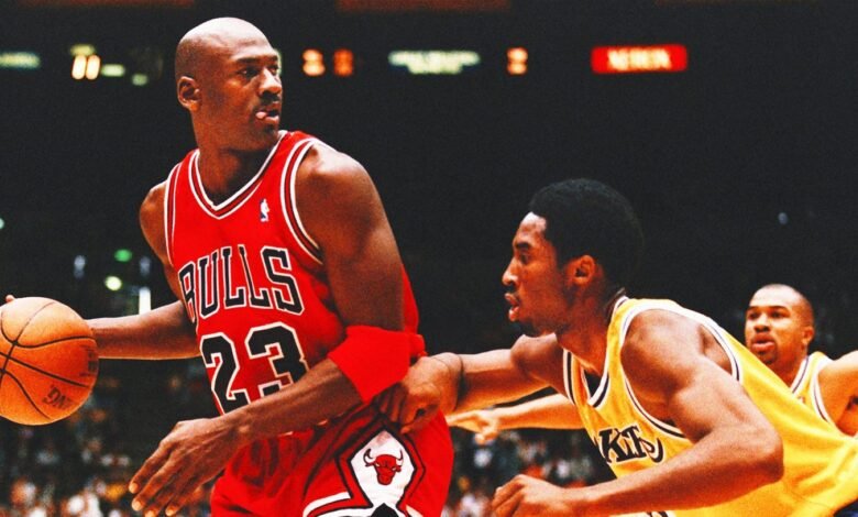 Michael Jordan, la tarjeta Logoman firmada por Kobe Bryant se vendió a un récord de $ 12.9m Michael Jordan, la tarjeta Logoman firmada por Kobe Bryant se vendió a un récord de $ 12.9m