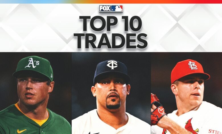 Fecha límite comercial de 2025 MLB: 10 movimientos de impacto que afectan la carrera prolongada