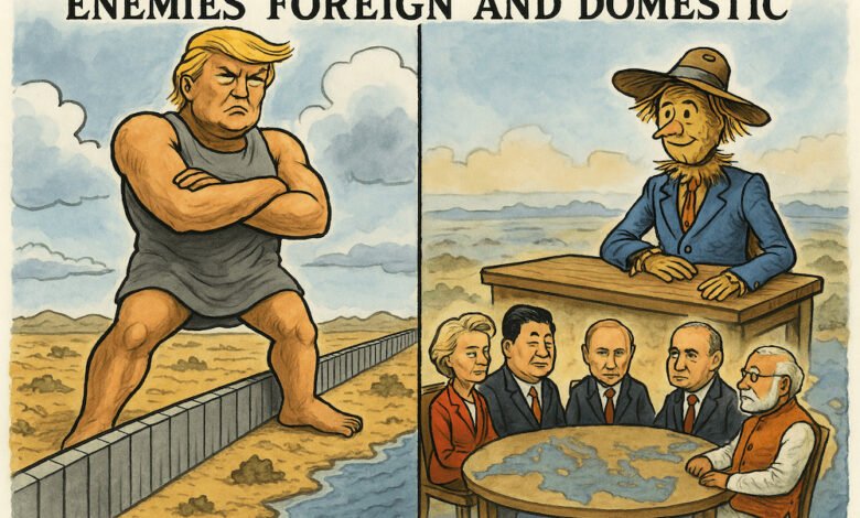 Trump: enemigos extranjeros y nacionales
