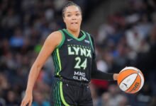 ACTUALIZACIÓN ACTUALIZACIÓN DE LISIÓN DE COLLIERSA NAPHEESSA: Lynx Star y WNBA MVP Forrunner se han actualizado a la quinta pregunta en comparación con Dream