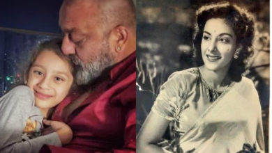 La hija de Sanjay Dutt, Ikra, recuerda a los fanáticos de Nargis; Respuesta a Internet