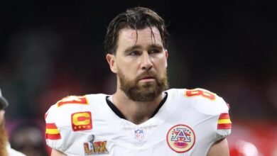 Travis Kelce rápidamente ‘se mudó’ de la pérdida del Super Bowl de Chiefs ‘, dice que está’ arrojado esa cosa a la basura ‘