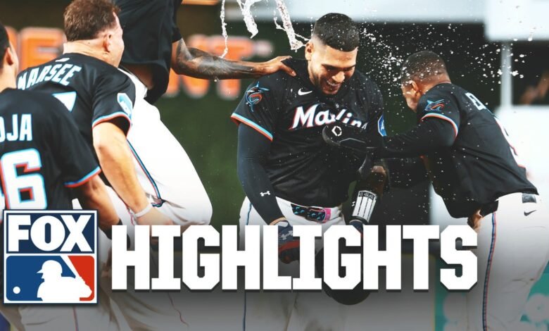 Yankees en comparación con los Marlins sobresalientes | MLB en Fox Yankees en comparación con los Marlins sobresalientes | MLB en Fox