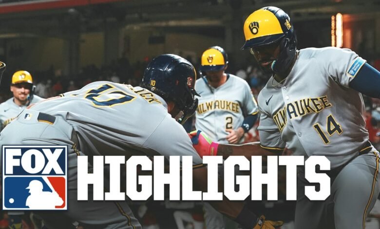 Cerveceros contra los aspectos más destacados de los Rojos | MLB en Fox