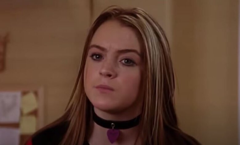 Jimmy Falon Oji Frecui sacó una foto de Lindsay Lohan en el estreno del viernes y él fue su peor crítico
