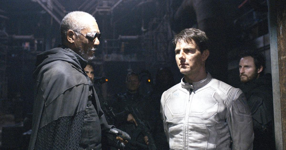 Morgun Freeman y Tom Cruise Inlivion