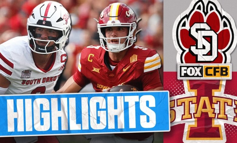 Coyotes de Dakota del Sur en comparación con los 22 ciclos sobresalientes de Iowa | Foot College Football Coyotes de Dakota del Sur en comparación con los 22 ciclos sobresalientes de Iowa | Foot College Football