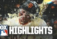 Cubo en comparación con el gigante sobresaliente | MLB en Fox