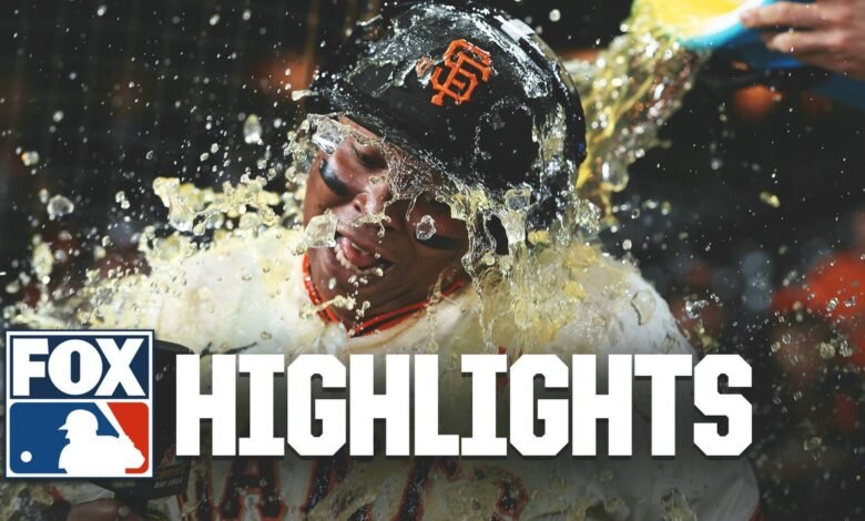 Cubo en comparación con el gigante sobresaliente | MLB en Fox Cubo en comparación con el gigante sobresaliente | MLB en Fox