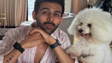 ¿Obtén a Kartik Aryan nuevos tatuajes? Esto es lo que significa
