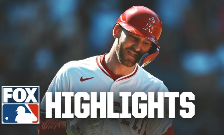 Medias blancas en comparación con los ángeles sobresalientes | MLB en Fox