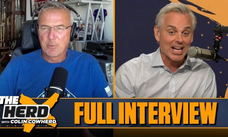 Urban Meyer en Harbaugh, Playoffs CFB, Belichick, Jeremiah Smith | Entrevista completa | Encendido