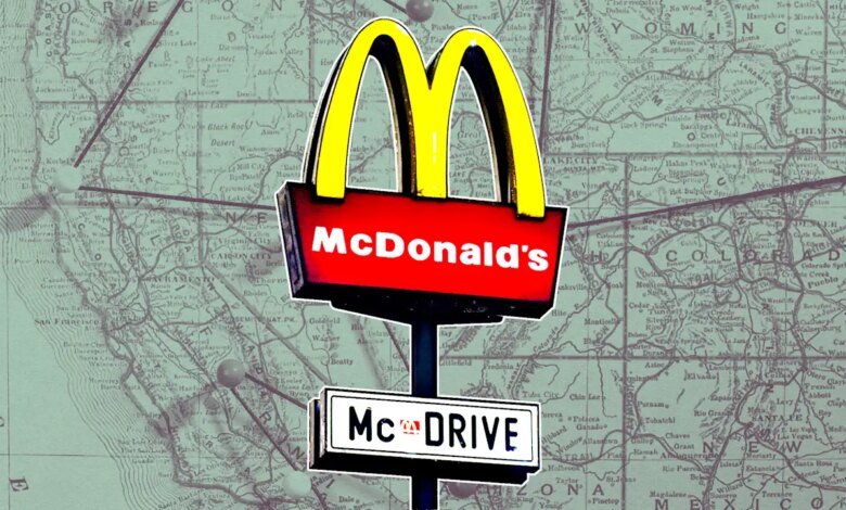 Este tiktoker está tratando de golpear a todos los McDonald’s en los Estados Unidos y calificarlos a todos