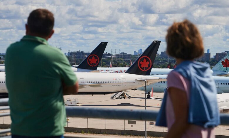 Air Canada y Flight Canant Union Reach para finalizar la huelga
