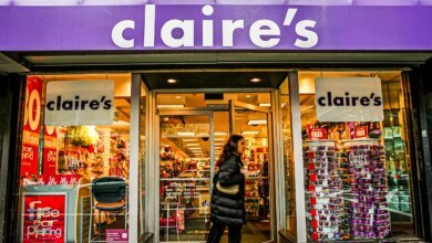 Cierre de las tiendas de Claire: consulte la lista de ubicaciones condenadas como archivos minoristas de tween para la segunda bancarrota