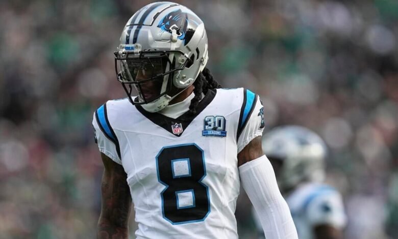 Jaycee Horn de Panthers se perdió la sesión de entrenamiento con Cleveland Browns después de un accidente automovilístico Jaycee Horn de Panthers se perdió la sesión de entrenamiento con Cleveland Browns después de un accidente automovilístico