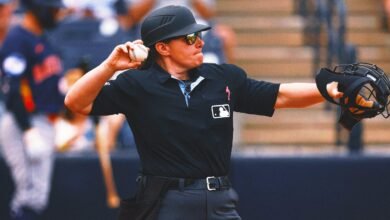 ‘Batería de carga completa’: Jen Pawol está lista para la historia como la primera árbitro de MLB.