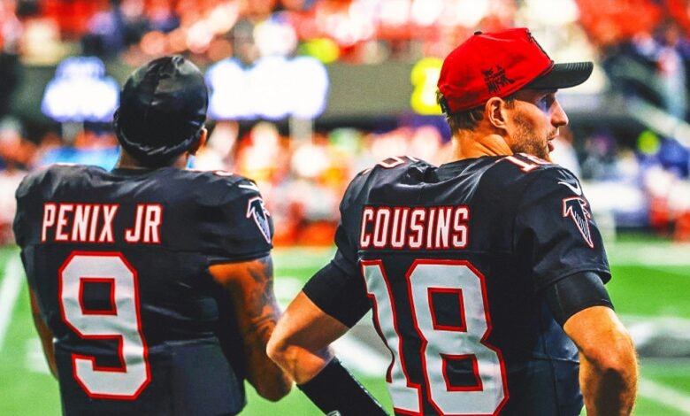 Dentro de la dinámica entre Falcons QB Michael Penix Jr. y Kirk Cousins