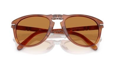 Persol Steve McQueen 714sm Terra en Siena Gafas de sol