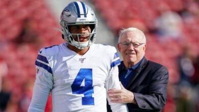 Dak Prescott de Cowboys destaca la necesidad de que Jerry Jones llame a Micah Parsons, agente de Parsons