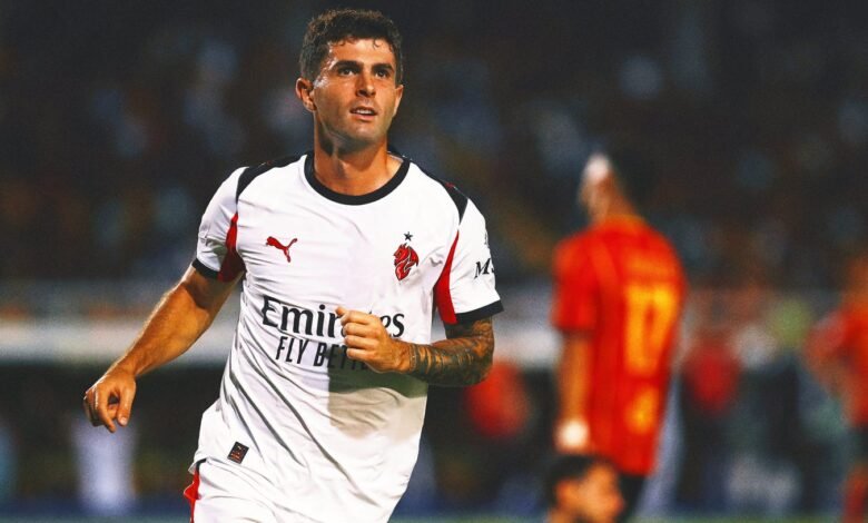 Los puntajes de Christian Pulisic para AC Milan, ingresan al deber del equipo masculino de los Estados Unidos con una nota alta Los puntajes de Christian Pulisic para AC Milan, ingresan al deber del equipo masculino de los Estados Unidos con una nota alta