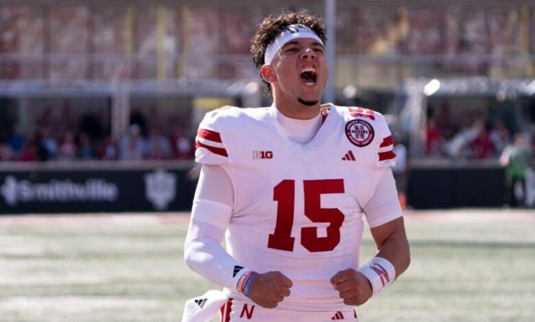 Nebraska QB Dylan Raiola en broma “no puede estar enojado con Dios” porque Patrick Mahomes es el mismo