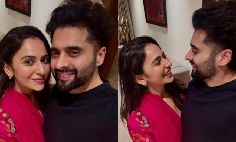 Rakul Preet Singh parece estar en rojo con el primer TZ celebrando Rakul Preet Singh parece estar en rojo con el primer TZ celebrando