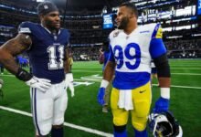 Aaron Donald se burló de la jubilación si Rams cambió por los Cowboys Star Micah Parsons