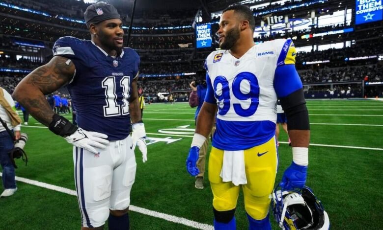 Aaron Donald se burló de la jubilación si Rams cambió por los Cowboys Star Micah Parsons