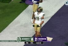 Brayden Fowler-Nicolosi venció a Jaxxon Warren para TD State Colorado 27 Yard