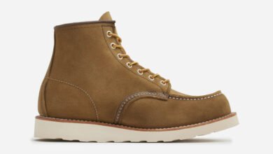 Zapatos de cuero ala roja patrimonio oliv mohafi