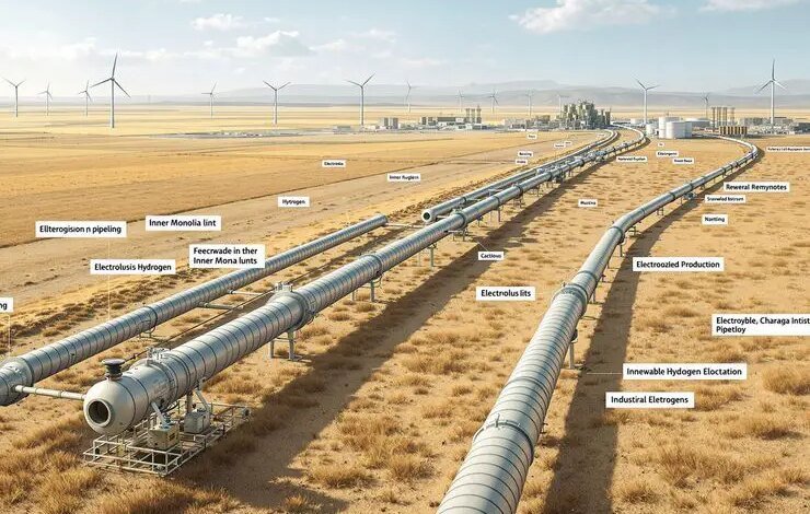 Sinopec lanza tuberías de hidrógeno verdes chinas por primera vez desde el Mongolia Interior hasta Beijing – Noticias de combustible de hidrógeno.