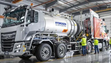 El poder de la infraestructura aumenta. Otro conjunto de Transporte, Centro de emisiones de contaminación Hidrógeno Fuel News.