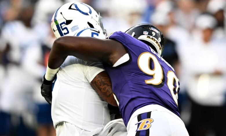 Colts estuvo en problemas en el último centrocampista después de que se lanzó la última lesión de Anthony Richardson, Shaky Daniel Jones. Colts estuvo en problemas en el último centrocampista después de que se lanzó la última lesión de Anthony Richardson, Shaky Daniel Jones.