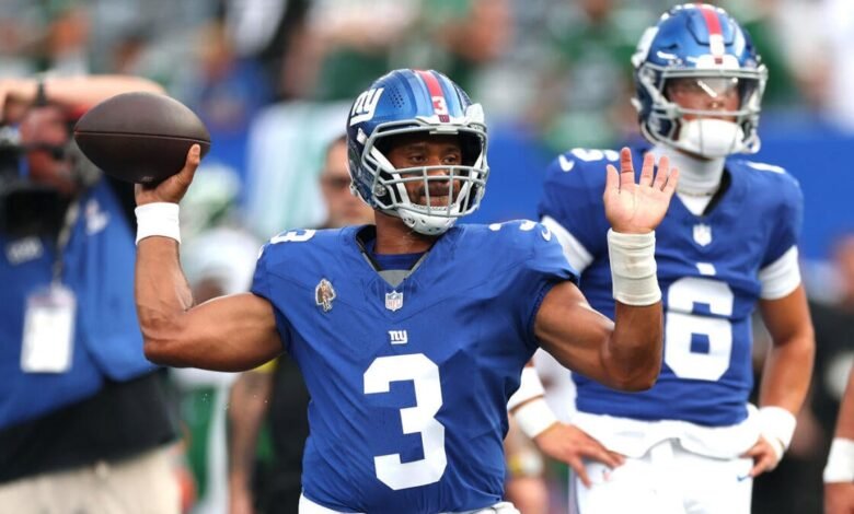 El entrenador de los Gigantes, Brian Daboll, se adhiere a QB con Russell Wilson después de que Jaxson Dart brille en la pretemporada