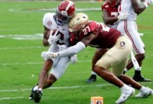 Lesión de Ryan Williams: la estrella de Alabama WR se sorprendió en el cuarto trimestre de Florida