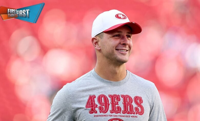 Chris Broussard se queda con Brock Purdy, 49ers para ganar su predicción NFC West | Lo primero antes Chris Broussard se queda con Brock Purdy, 49ers para ganar su predicción NFC West | Lo primero antes