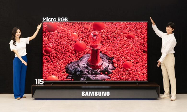 Samsung revela Mega TV de 115 pulgadas con un precio asombroso y una nueva pantalla ‘World First’ Samsung revela Mega TV de 115 pulgadas con un precio asombroso y una nueva pantalla ‘World First’