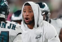 2025 bustos de fútbol de fantasía 4.0: ¿Por qué Saquon Barkley se dirige a Jamey Eisenberg’s Do Do Do Draft List