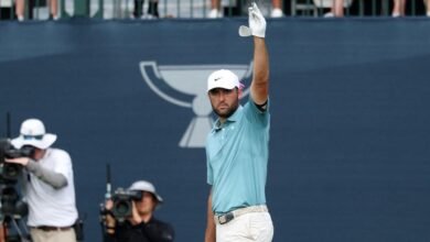 Ver: Scottie Scheffler Ridiculous Hole in Championship BMW Championship 2025, Historia con Tiger Woods
