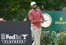 Campeonato de Tee Tee 2025 Tee, pareja: sexto calendario, seguro, grupo para la ronda 2 en East Lake
