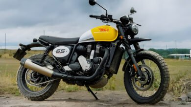 BSA Scrambler 650 Motocicleta Uncrate