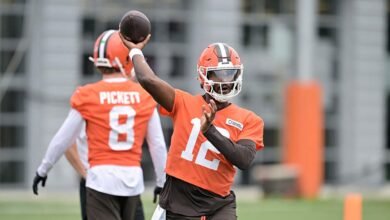 Shedeur Sanders de Browns comenzará la temporada con Panthers; Flacco, Pickett, Gabriel se sentarán.