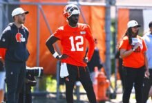 Shedeur Sanders de los Browns permaneció enfocado durante la batalla del cáncer del padre
