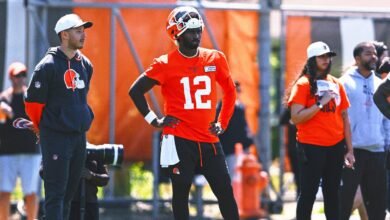 Shedeur Sanders de los Browns permaneció enfocado durante la batalla del cáncer del padre