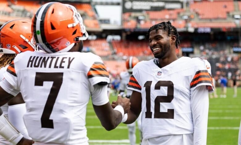 ‘No sé que salí’: Shedeur Sanders se sorprendió cuando Browns sus bancos al final del cuarto trimestre en comparación con los Rams ‘No sé que salí’: Shedeur Sanders se sorprendió cuando Browns sus bancos al final del cuarto trimestre en comparación con los Rams