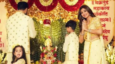 ¿Quién es Shilpa Shetty, Raj Kundra Ganesh, cuarto 2025, está evitando la celebración?