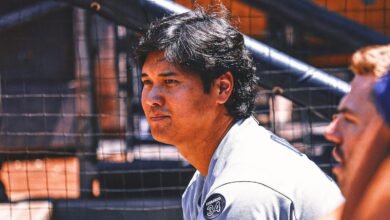 Shohei Ohtani Heckler después de la victoria de la rivalidad de regreso de los Dodgers vs. Padres